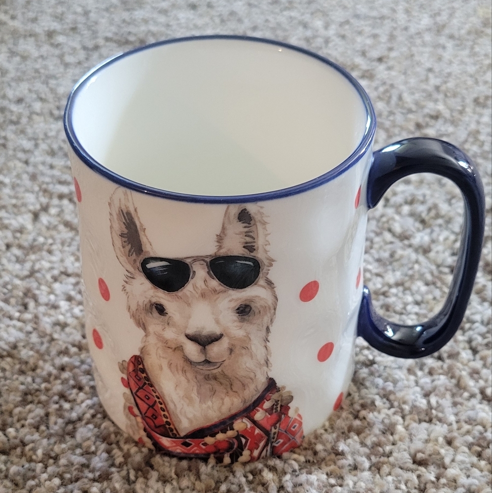Llama  coffee cup